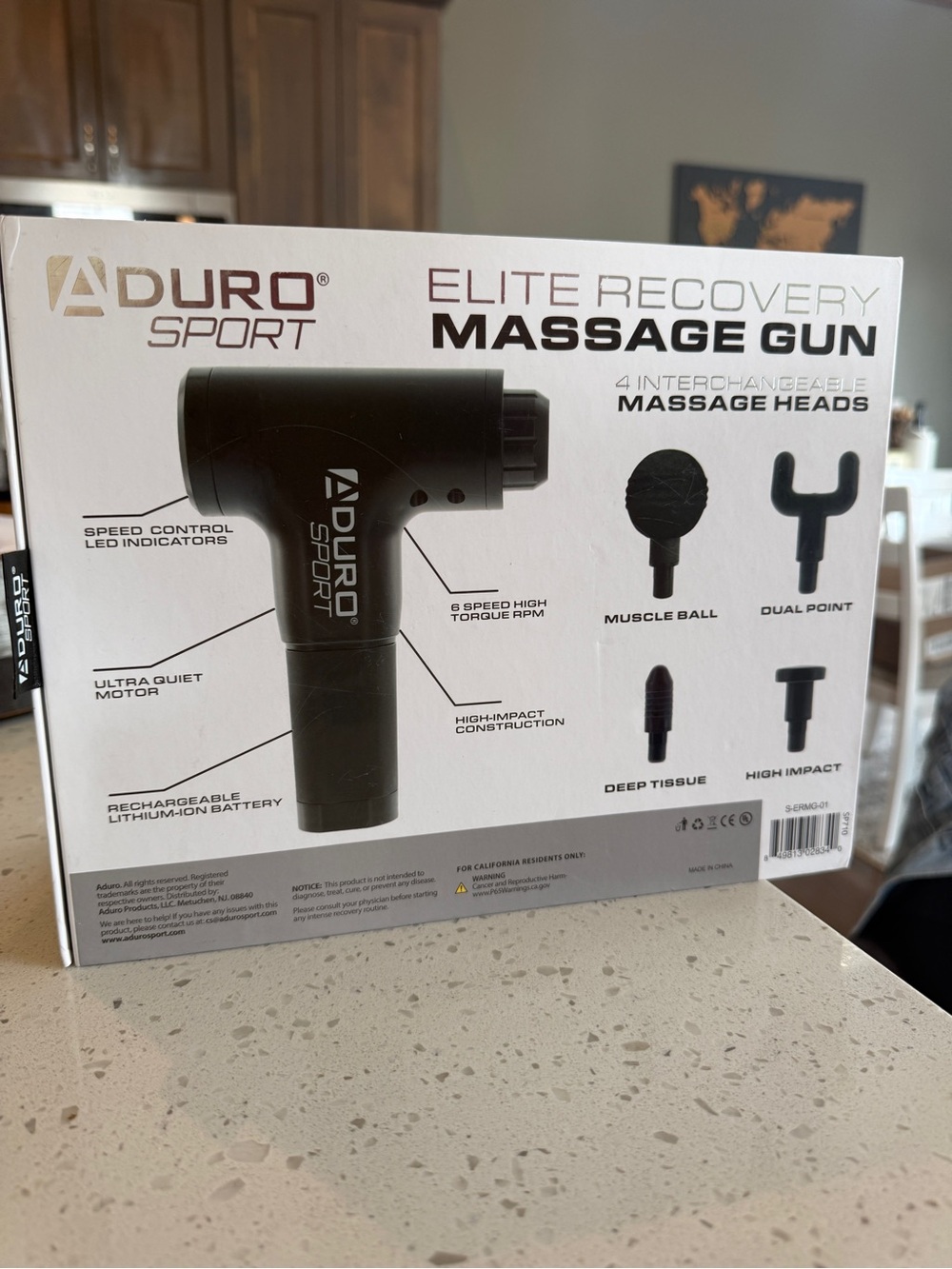 Aduro Sport Elite Recovery Massage Gun – Brand New Sealed